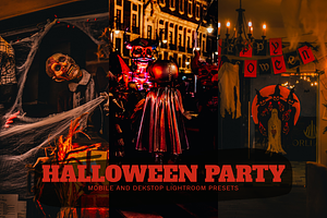 Halloween Party Lightroom Presets