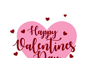 Happy Valentine’s Day Typography, a Background Graphic by RAHMAT (Thumbnail 2 of 4)