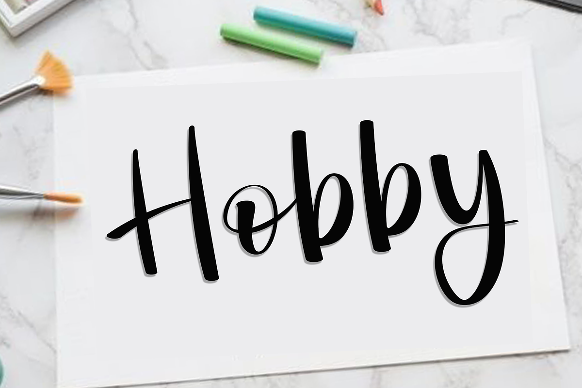 Blue Eyes, a Handwritten Font by FreshTypeINK (Photo 6 of 8)