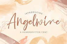 Angelwine - Handwritten Font