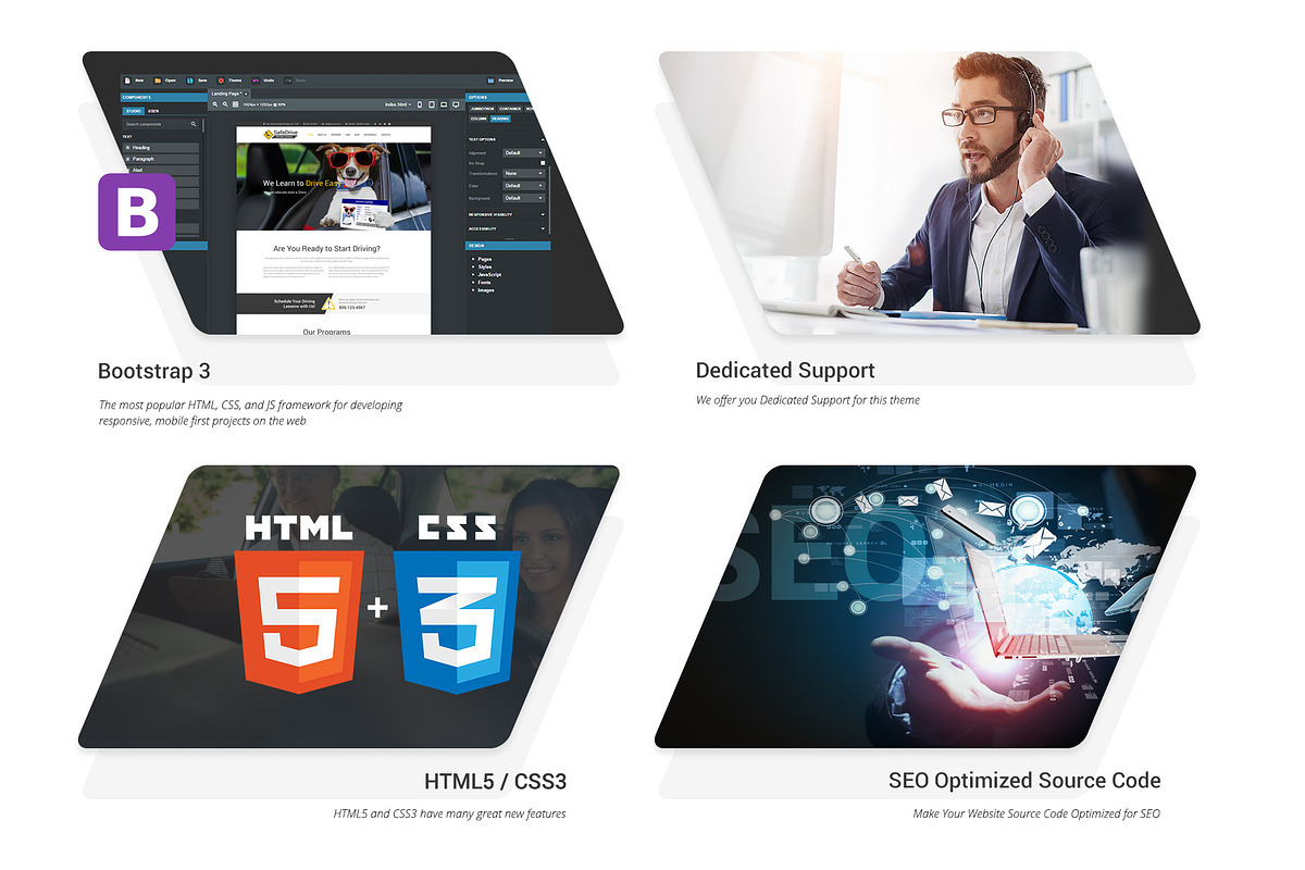 Driving School HTML Template, a HTML Template by TonyTemplates (Photo 3 of 5)