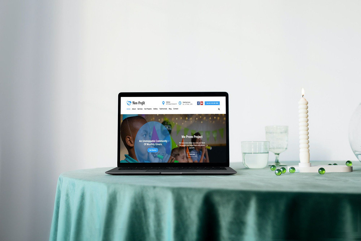 Non-Profit WordPress Theme preview 5