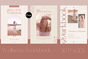 Wellness Workbook Creator Canva, a Social Media Template by ElladesignCo (Thumbnail 1 of 8)