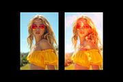Bokeh Hearts Overlay Poster Effect, a Layer Style Add-On by Design Squad (Thumbnail 3 of 3)