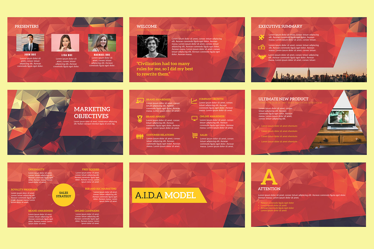 Marketing Plan PPTX, a Presentation Template by ZohairKhanLtd (Photo 2 of 4)