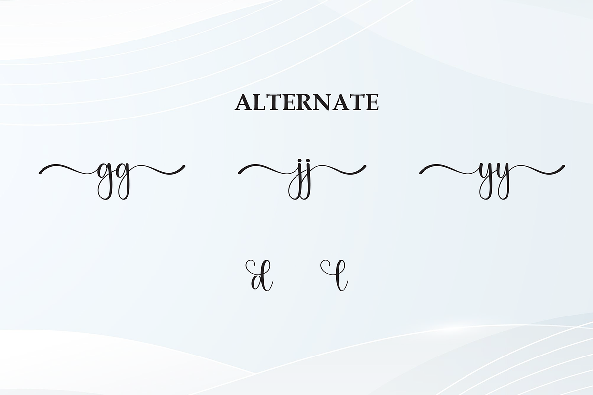 Yesterday | Script Font, a Handwritten Font by Scratchones (Photo 8 of 9)
