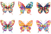 Back to School Butterfly Clipart, a Seasonal Illustration by Designking (Thumbnail 3 of 5)