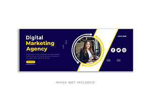 Facebook cover template