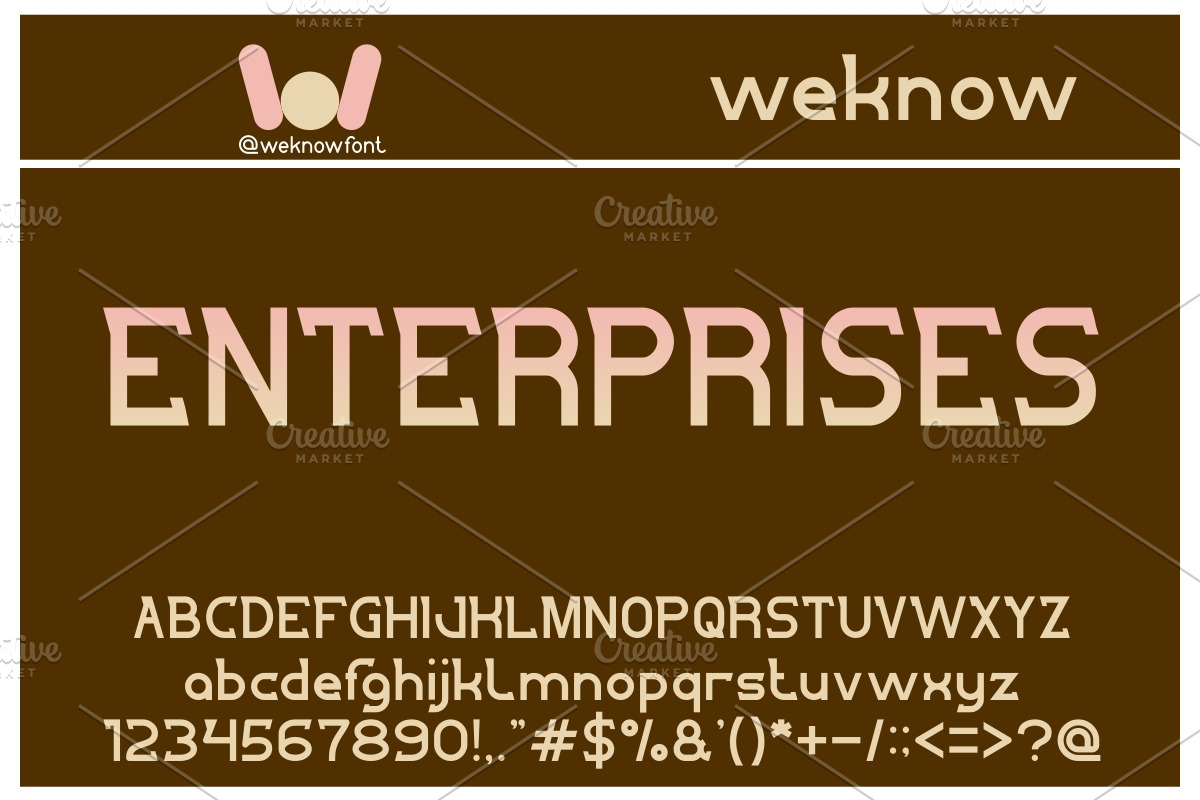 Salute font, a Font by weknow (Photo 5 of 5)