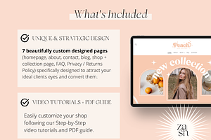 Peach - Boho Pink Shopify Theme