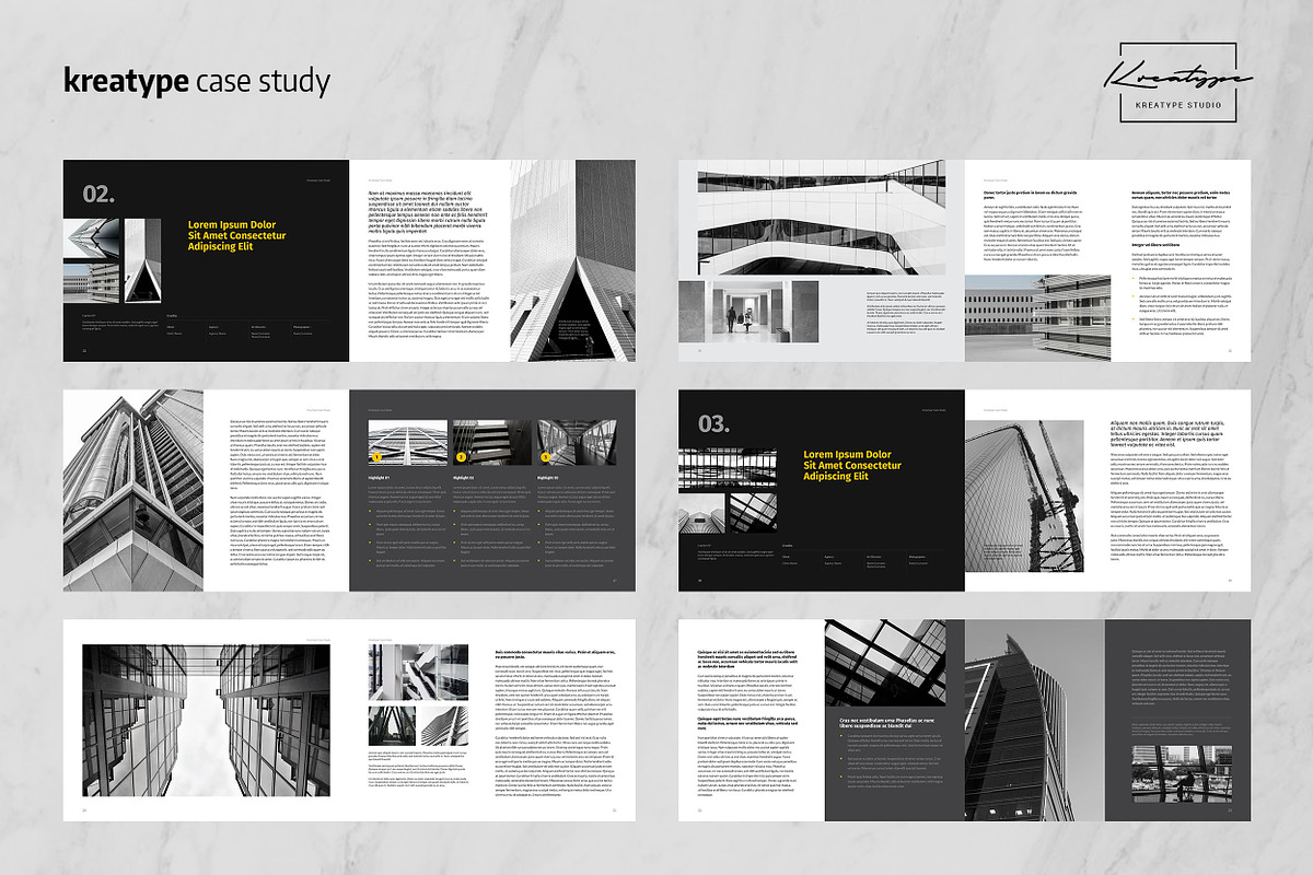 Kreatype Case Study, a Brochure Template by Kreatype Studio (Photo 12 of 13)