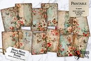 Mixed Media Junk Journal Papers, an Illustration by Studio 7766 (Thumbnail 1 of 3)