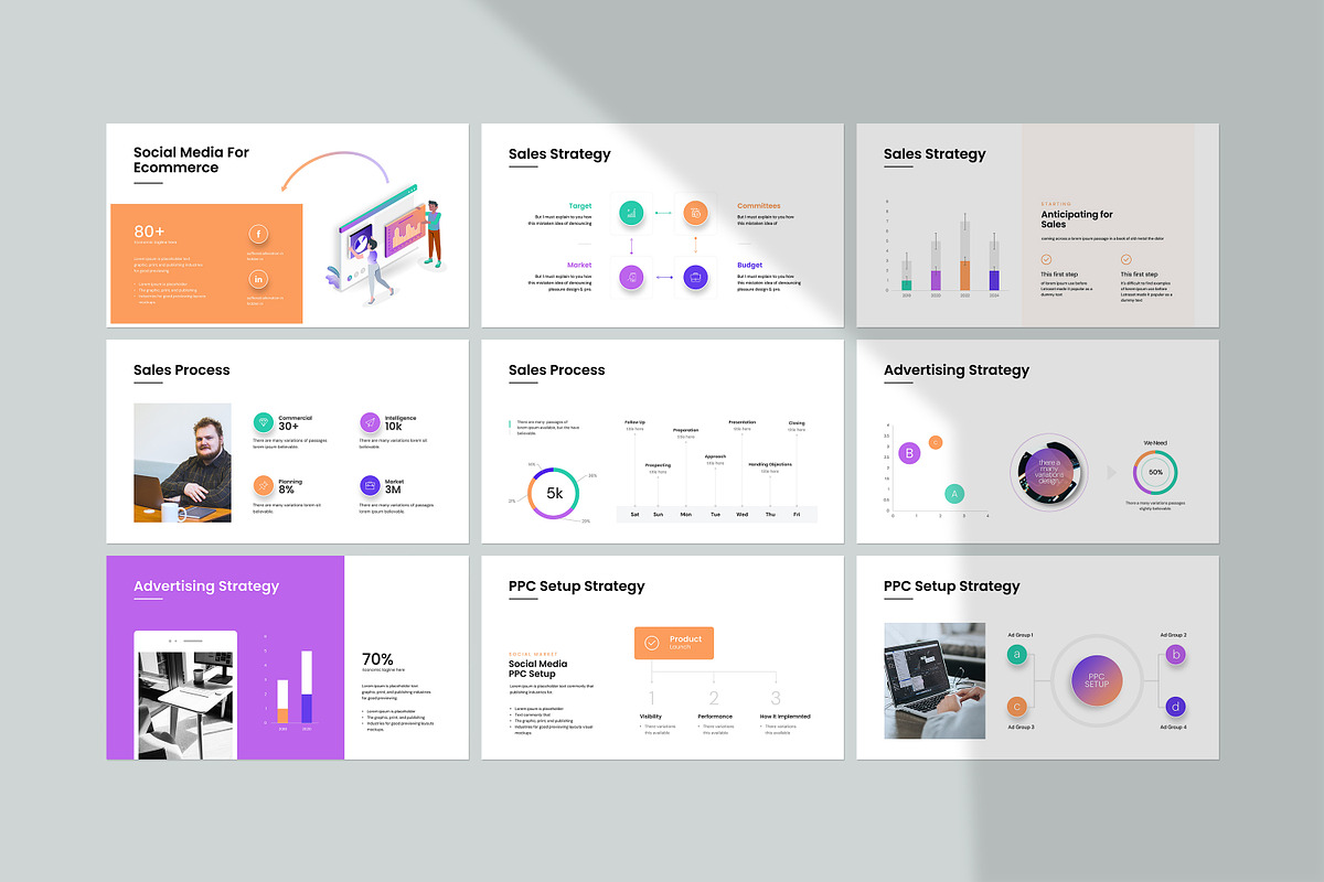 Digital Marketing Strategy, a Presentation Template by creathrivestudio (Photo 21 of 23)