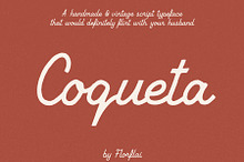 Coqueta font