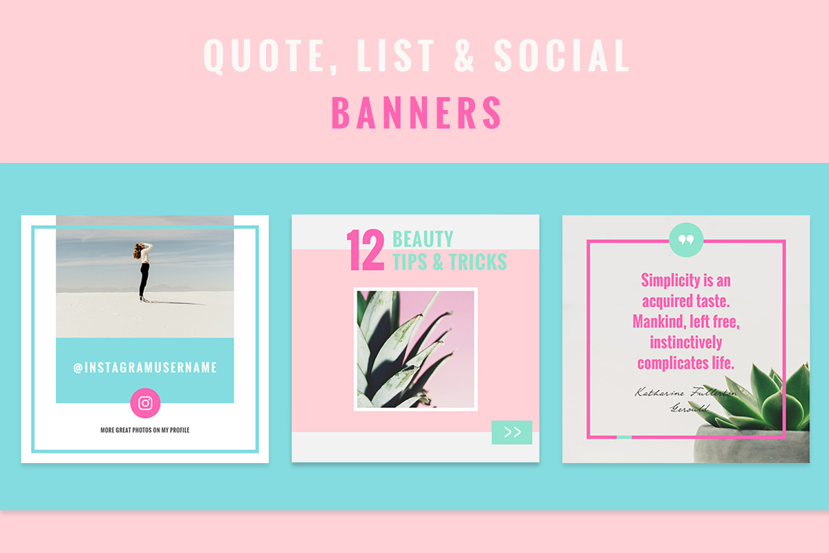 Colorful Social Media Designs, a Social Media Template by NordWood (Photo 8 of 10)