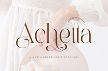 Achetta - Modern Serif Font