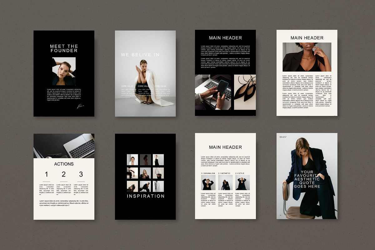 Minimalist Ebook & Workbook Canva, a Marketing Template by thebusinessoutfit (Photo 11 of 13)