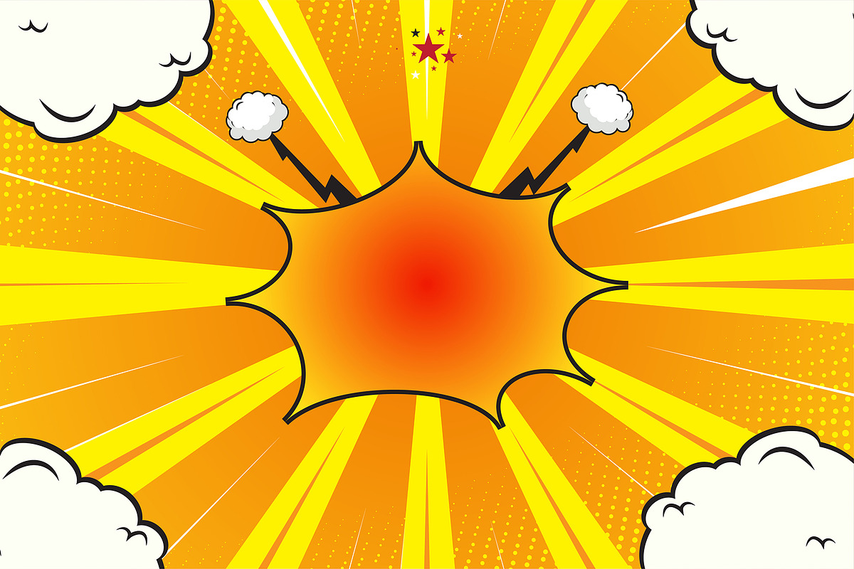 48 Vector Comic Background Bundle, a Background Graphic by MRI STUDIO (Photo 10 of 18)