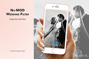 Nu-Mod Wedding Geofilter, a Social Media Template by Uno Bello Design Studio (Thumbnail 1 of 3)