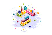 Business isometric vector bundle, a Technology Illustration by foxndeer (Thumbnail 4 of 4)