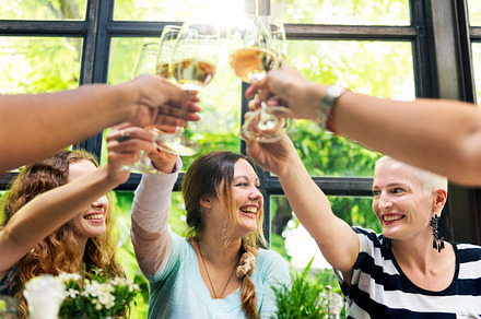 Woman friends hanging out together stock photo containing african and asian, a Person Photo by rawpixel