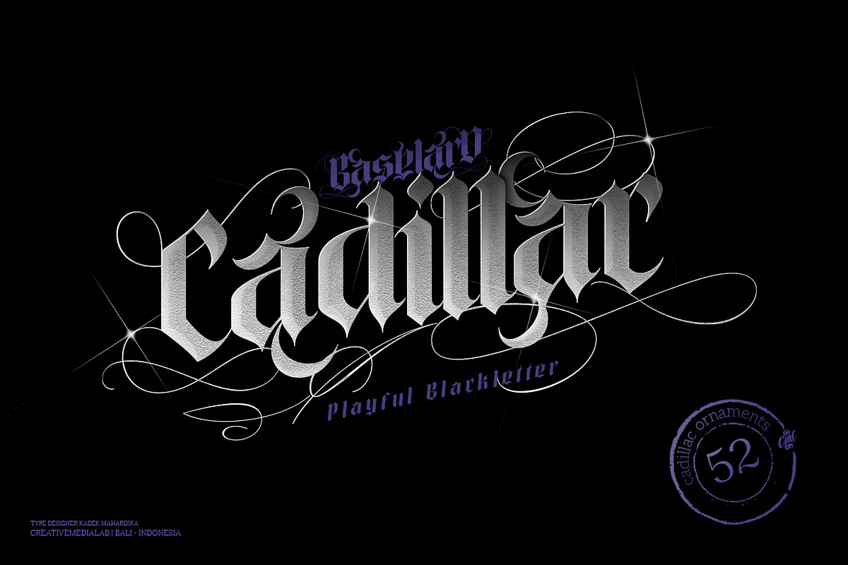 Baselard, a Blackletter Font by creativemedialab (Photo 2 of 8)