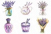 Lavender Mother’s Day Clipart, an Illustration by Watercolor design (Thumbnail 4 of 13)