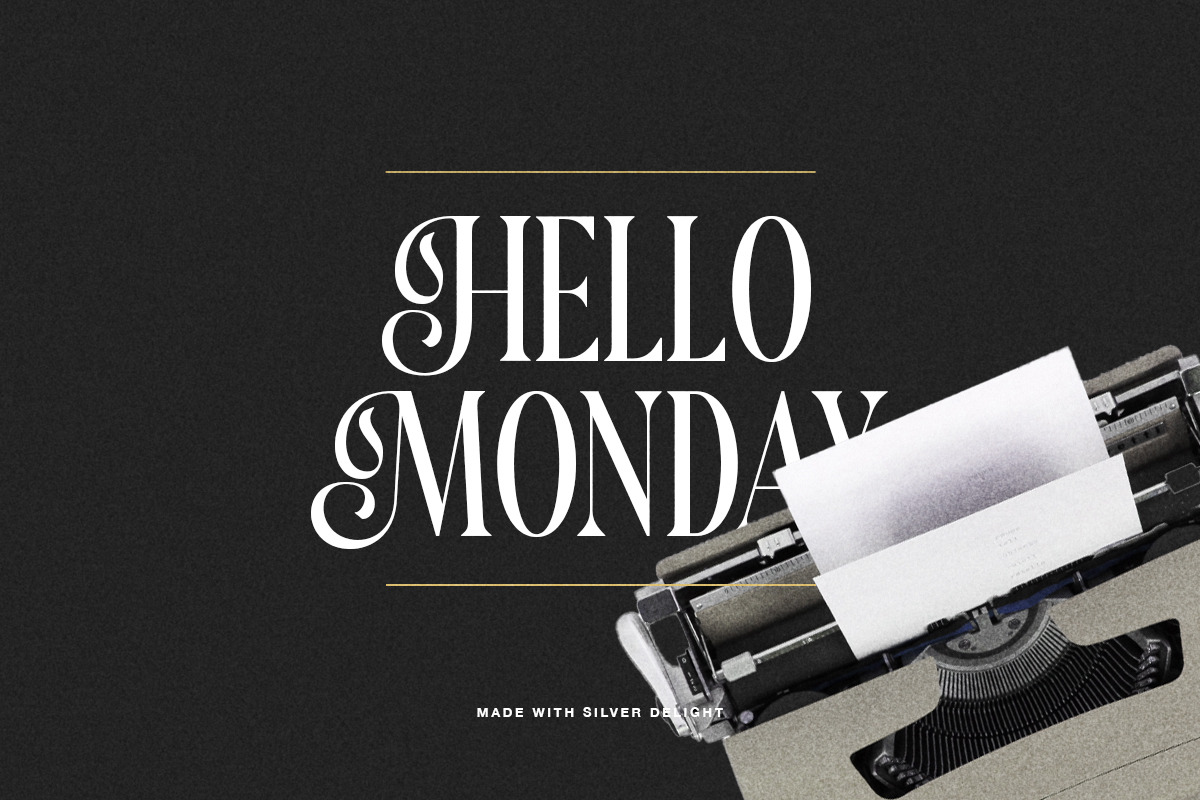 Silver Delight Modern Serif, a Serif Font by Letterhend Studio (Photo 2 of 10)