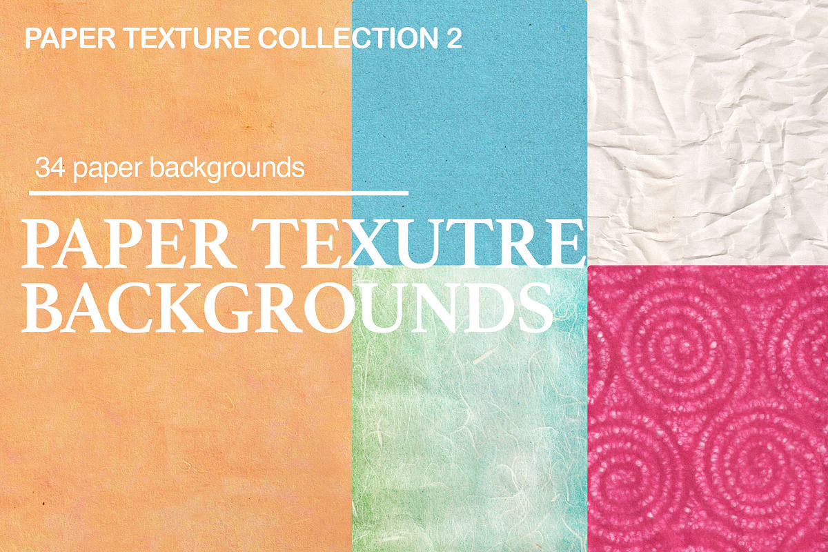 Paper Texture Backgrounds Collection, a Background Graphic by GreenStockPhotos (Photo 1 of 11)