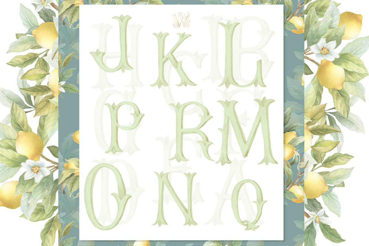 Lemon Watercolor Amalfi Collection, a Decorative Illustration by WonderWonder (Photo 13 of 18)