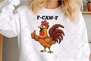 F-Caw-F Chicken Png Rooster Farm, an Illustration by Craft Nest (Thumbnail 2 of 6)