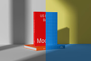 US Letter Book Mockup - 8 Views, a Books & Magazine Mockup by Illusiongraphic (Thumbnail 13 of 23)