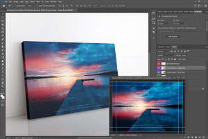 Landscape Canvas Ratio 3x2 Mockup 02