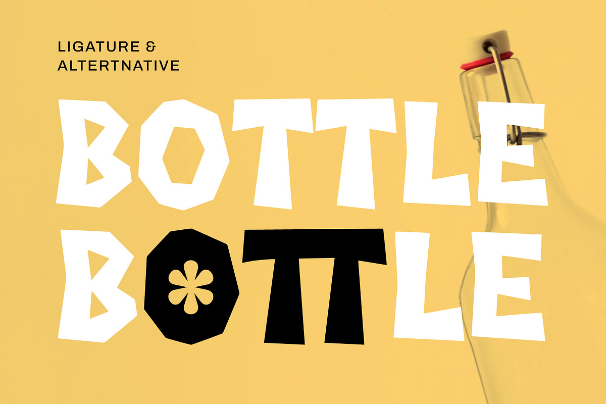 Proske Drawn - Funky Typeface, a Sans Serif Font by Lettermine (Photo 8 of 10)