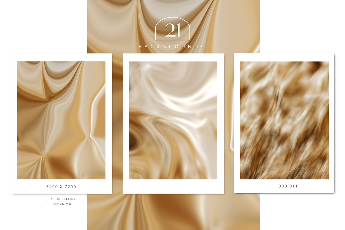 Gold Glass 3D Shapes & Backgrounds, an Object Graphic by Cat In Colour (Photo 9 of 13)