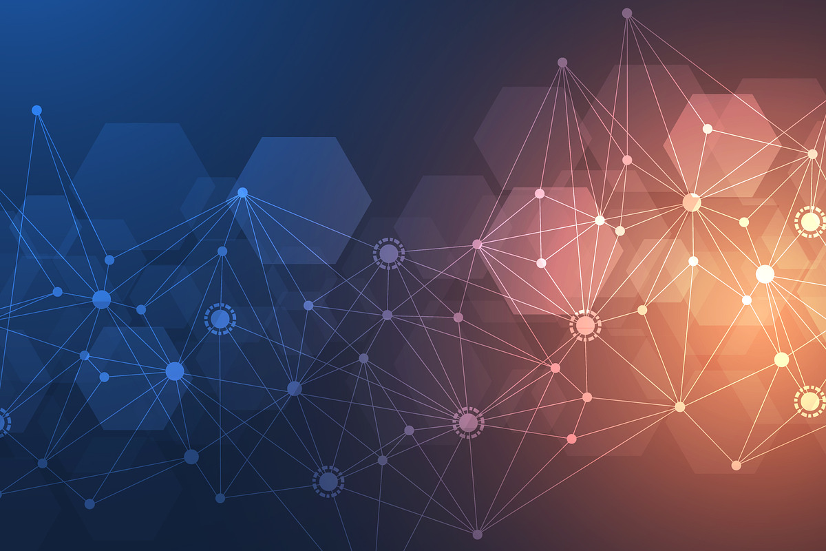 Modern science background, a Background Graphic by pro500