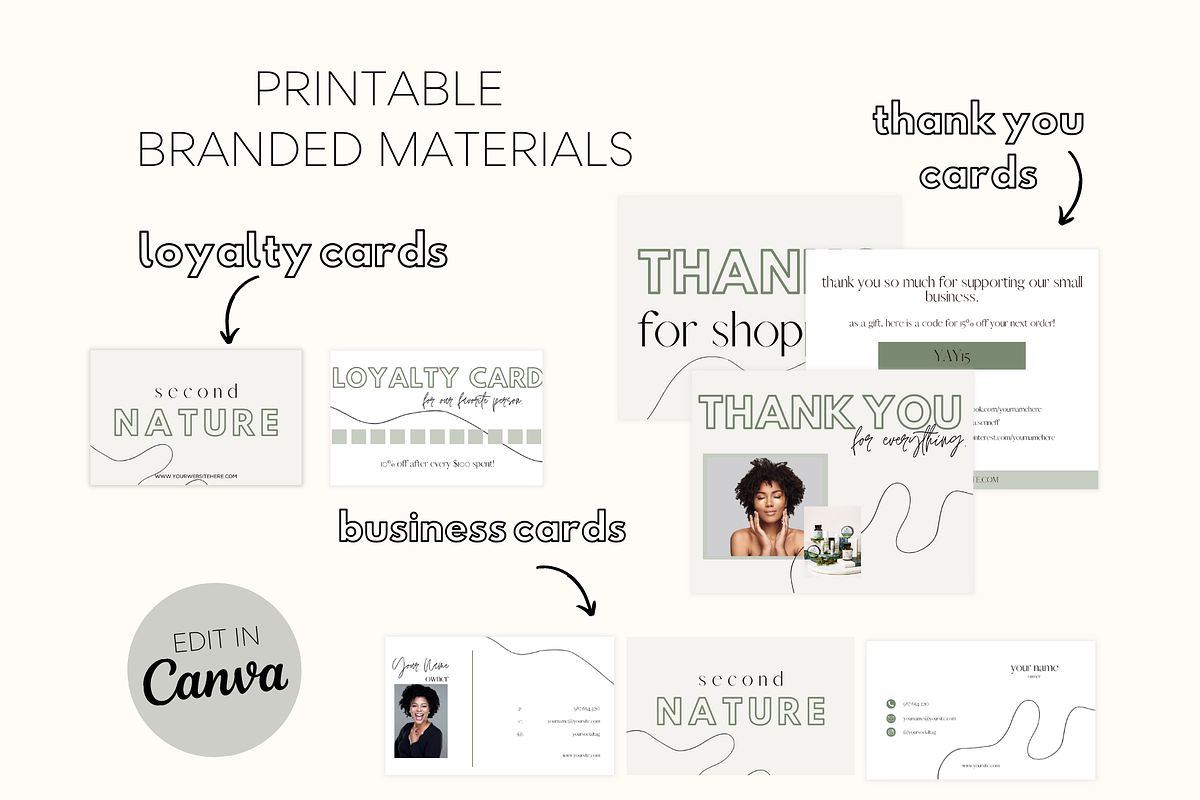 Shopify Theme Bundle | Second Nature, a Templates & Theme by Easy Website Themes (Photo 4 of 10)