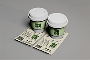 Coffee Cup Mockup, a Cups & Container Mockup by Dudukbersama (Thumbnail 1 of 2)