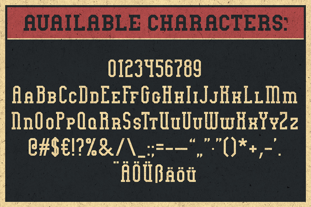 Bodybuilder Layered Font preview 2