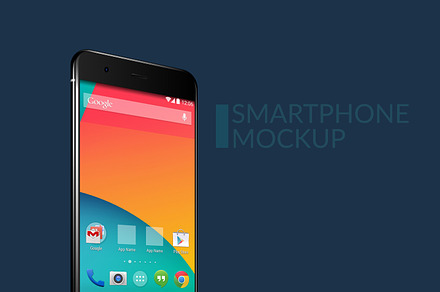 Smartphone Mockup PSD