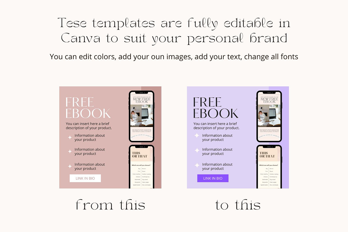 Instagram Creator Canva templates, a Social Media Template by DesignKora (Photo 18 of 19)