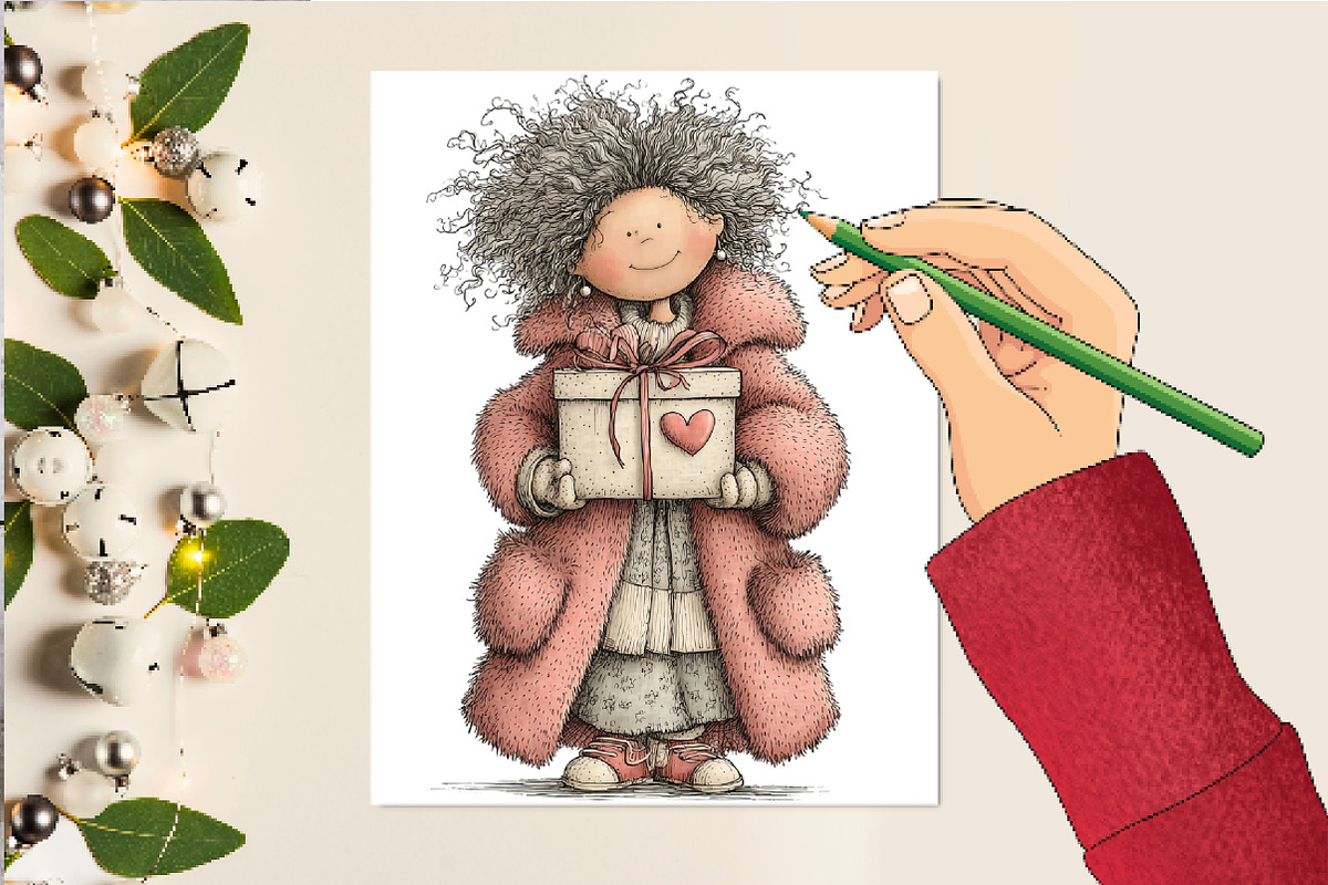 Watercolor Valentines Day Clipart Bu, an Illustration by DreamCafeArt (Photo 6 of 6)