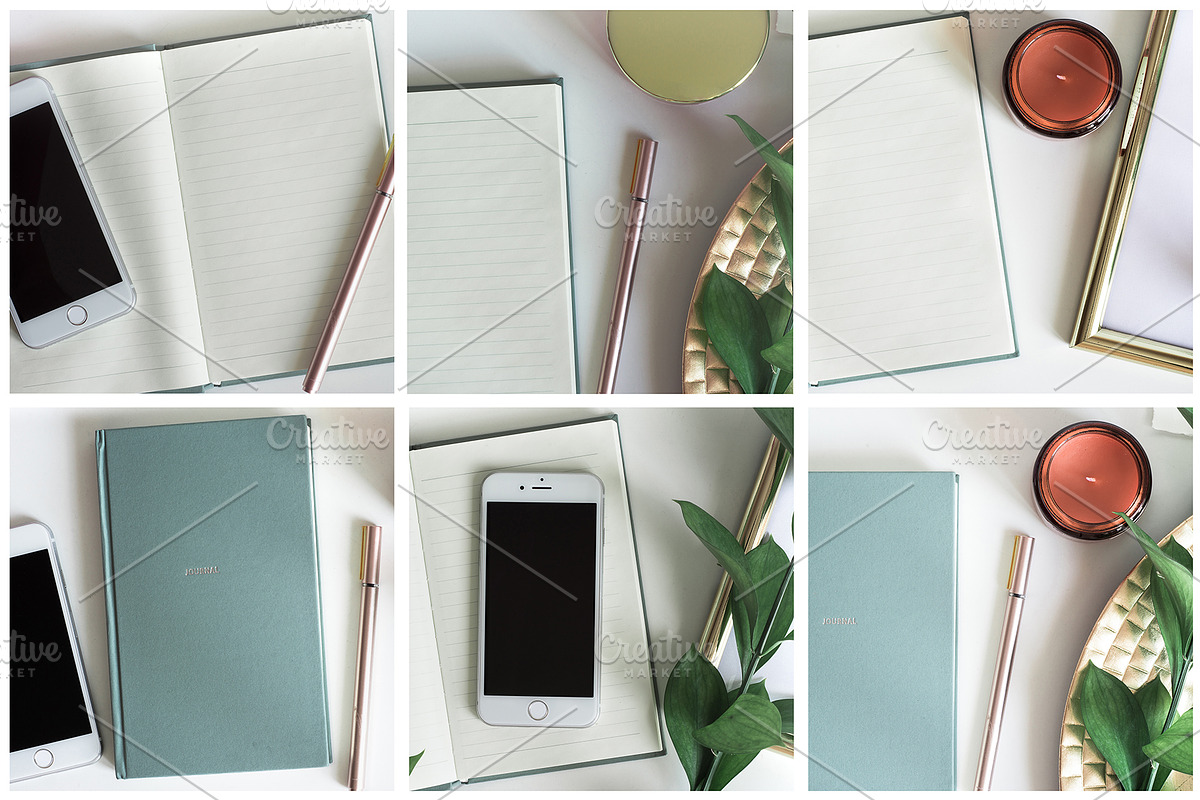 Neutral Minimalist Lifestyle Mockups, a Business Photo by Sound of Color (Photo 2 of 9)