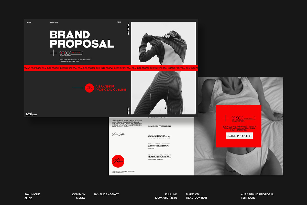 Alexa Brand Proposal Presentation, a Presentation Template by Slide-Agency (Photo 1 of 11)