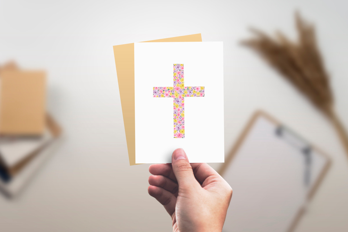 Easter wooden cross clipart, an Object Graphic by CreativeByLu (Photo 4 of 4)