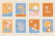 Summer vibes, vector elements, a Graphic by venimo (Thumbnail 2 of 10)