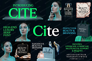 Cite | A Refined Minimalist Serif, a Serif Font by Astuti Studio (Thumbnail 25 of 25)