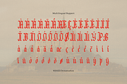 Pelysska Display Gothic Blackletter, a Blackletter Font by Denustudios (Thumbnail 12 of 12)