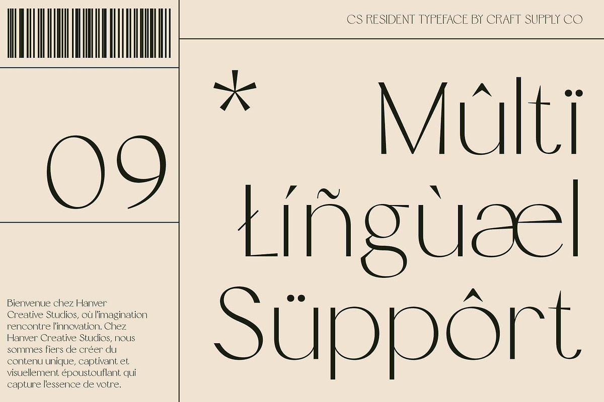 CS Resident – Elegant Font, a Sans Serif Font by Craft Supply Co. (Photo 7 of 8)