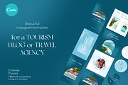 Instagram premium set in Canva, a Social Media Template by Make It Yours Lab. (Thumbnail 2 of 15)